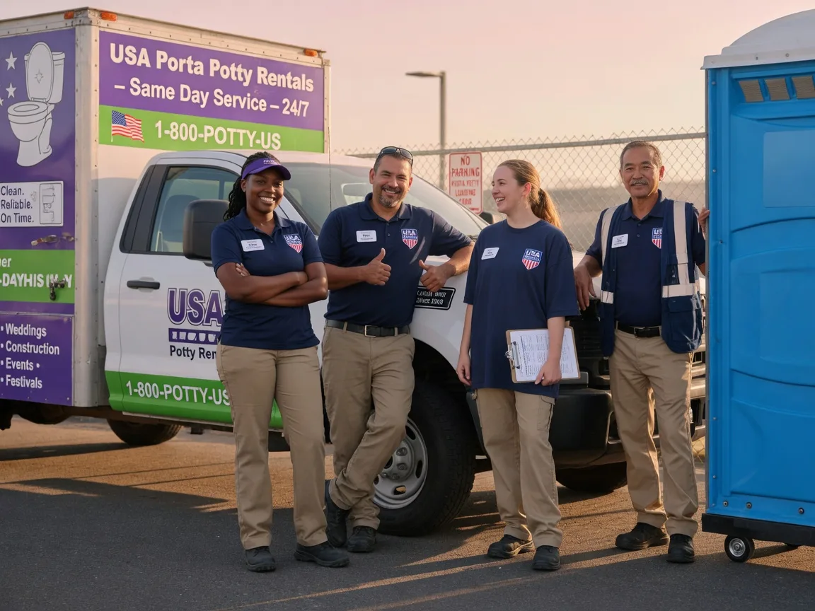 Porta Potty Rental company in Clarence, LA